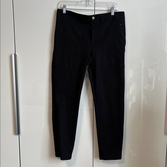 Club Monaco Women's Black Straight Leg Pants, Size 10/12 - Picture 2 of 10